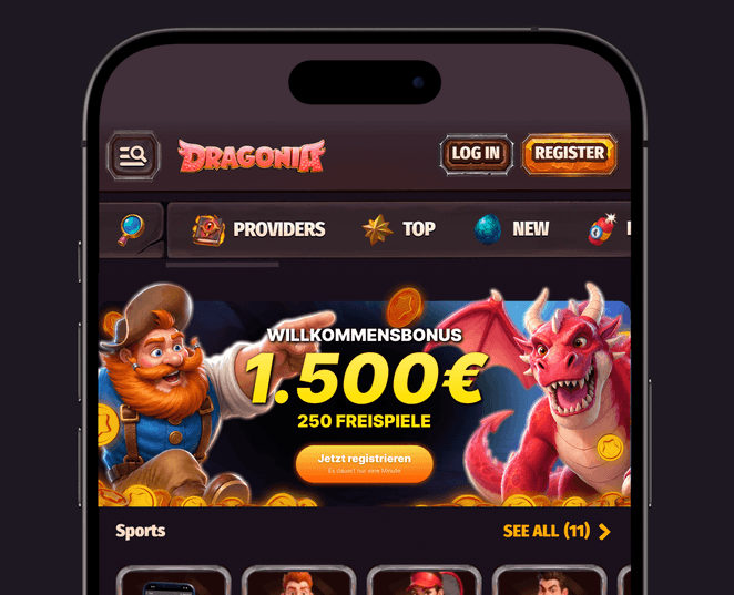 Dragonia casino Offizielle Website ᐉ 4.500€+400FS Bonus